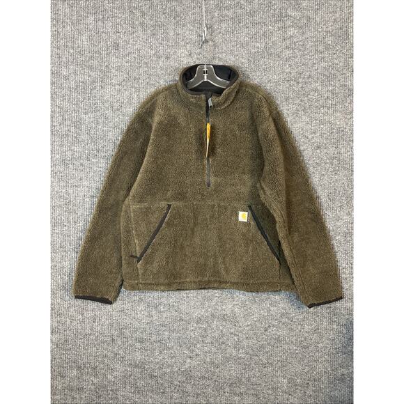 Carhartt Other - Carhartt Mens Loose Fit Fleece Pullover - 2 Warmer Rating Size Large Green